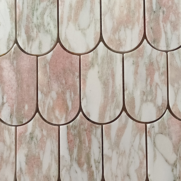 3-2-Novas-cores-de-mosaicos de pedra - Mosaico de pedra rosa