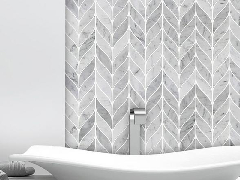 Natural-Waterjet-Marble-Mosaic-Tile-Leaf-Pattern-Backsplash-Teles-(5)