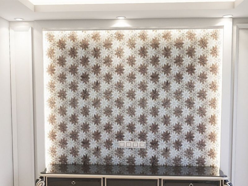 https://www.wanpomosaic.com/waterjet-crema-marfil-and-mail-emperador-mosaic-tile-product/