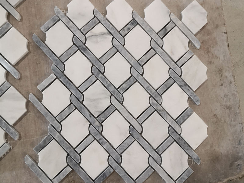 Buy Fog Chain Link Stone Mosaic Floor And Wall Tile Made In China (3)
