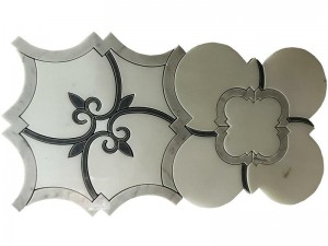 Factory Direct Supply White Waterjet Marble Mosaic Tiles For Wall (1)
