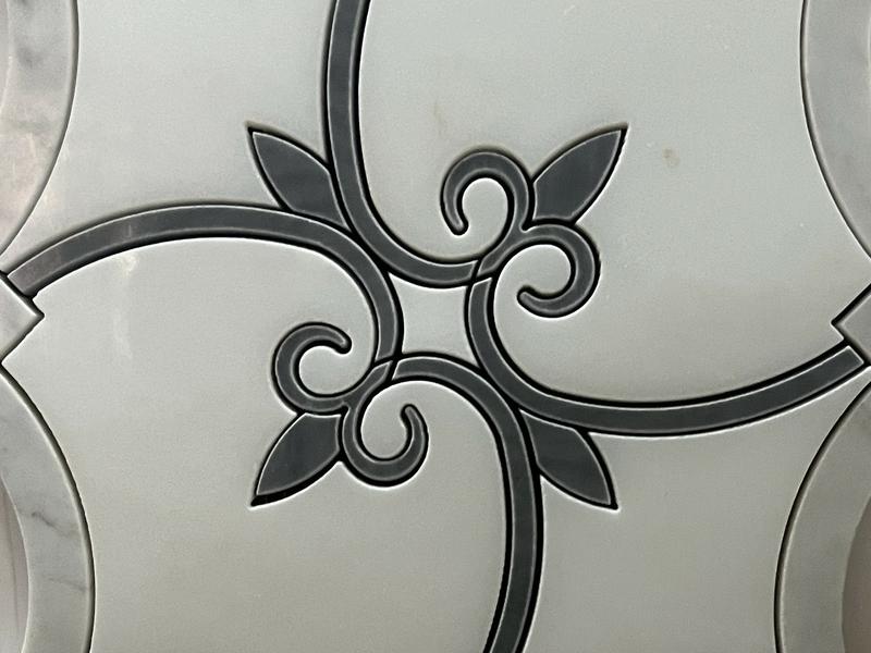 Factory Direct Supply White Waterjet Marble Mosaic Tiles For Wall (3)