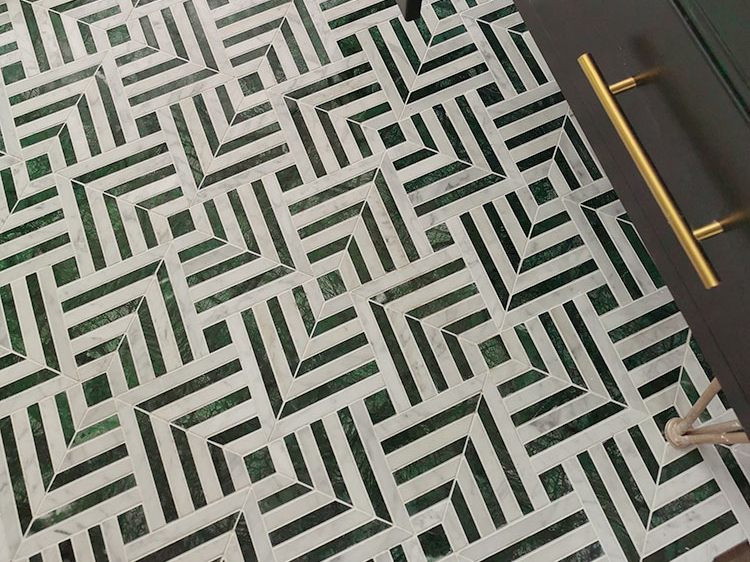 https://www.wanpomosaic.com/hot-sale-green-and-white-diamond-marble-mosaic-design-supplier-product/