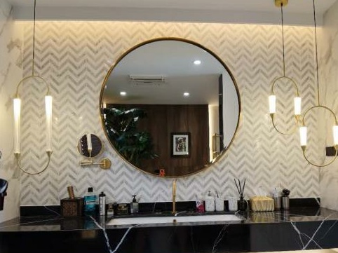 Hot Sale White Mosaic Herringbone Chevron Marble Tile Backsplash (9)