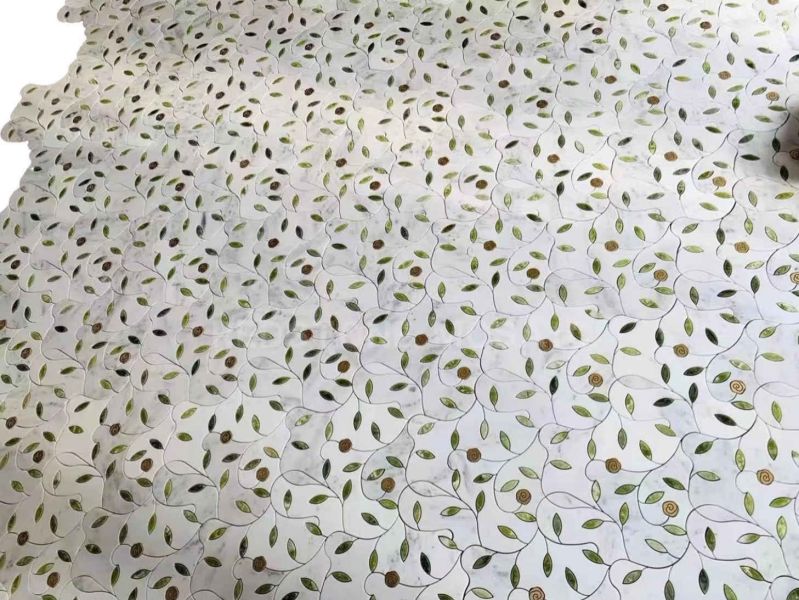 Pola Arab Arabesque Panas Mosaics Hot Marmer Waterjet Mosaic Pola Dijual Wpm482 (7)
