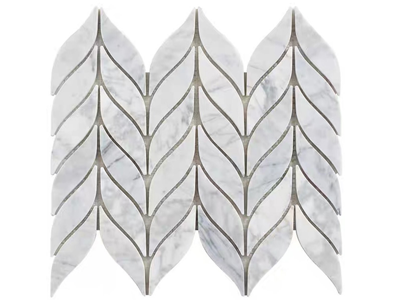 Natural-Waterjet-Marble-Mosaic-Tile-Leaf-Pattern-Backsplash-Tiles-(4)