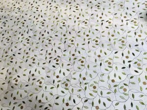 New Exquisite Flower Waterjet Marble Mosaic Tiles