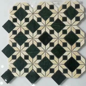natural stone mosaic and flower marble mosaic tile